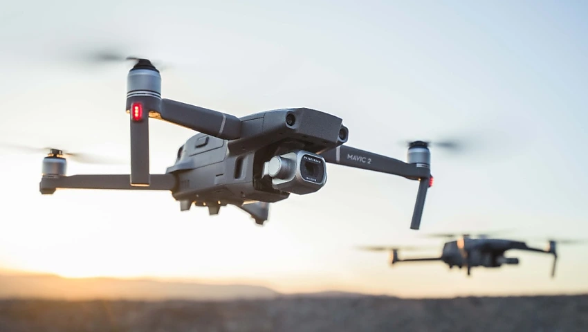 Students in action - Drone
